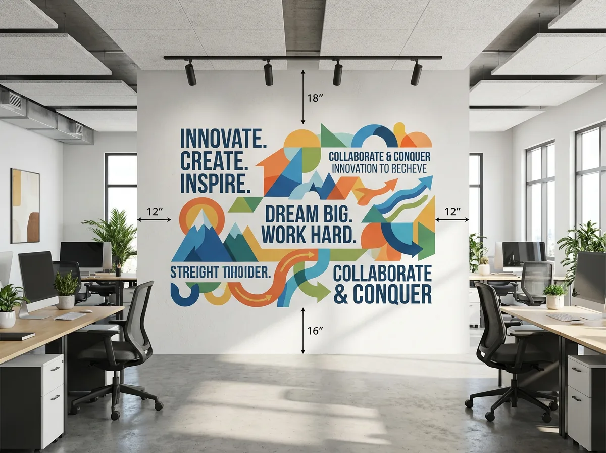 Offices wall print